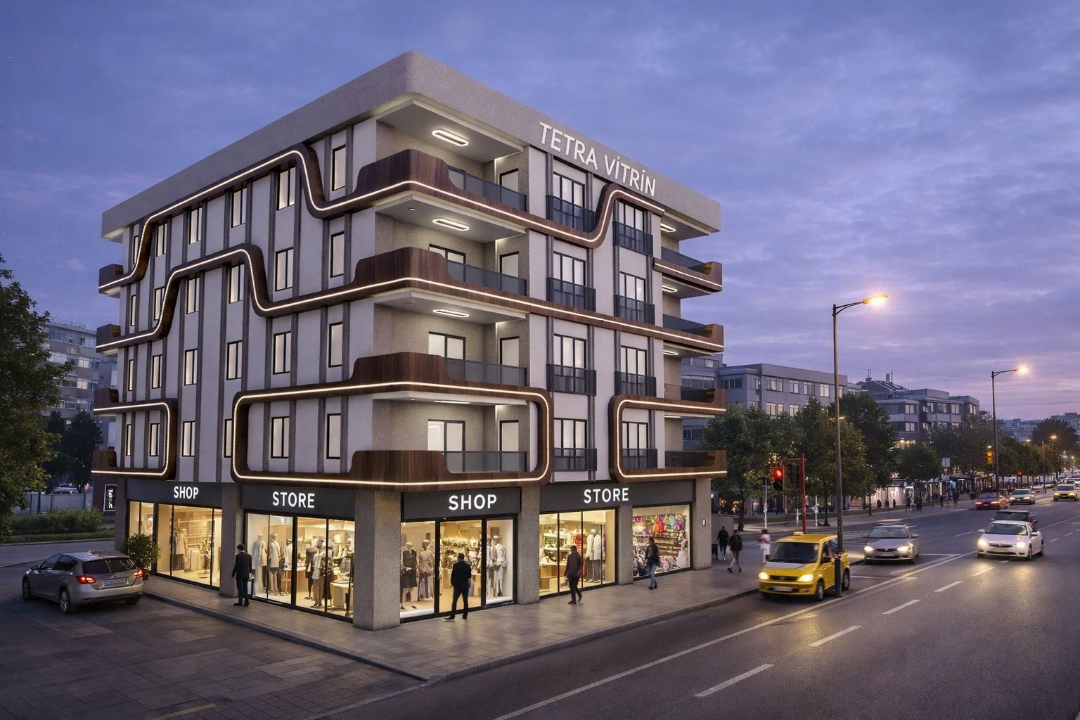 Tetra Vitrin 2+1 - Görsel 1